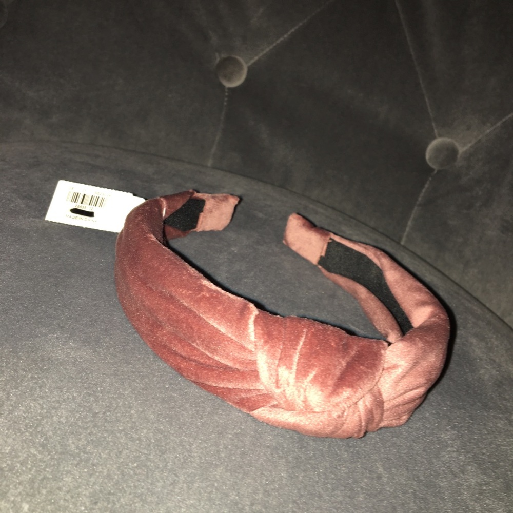 Velvet headband